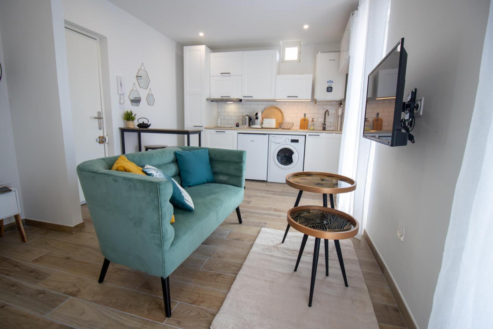 Apartment Elegant Climatise 'alma 2' - Coeur De - Wifi Fibre - Netflix